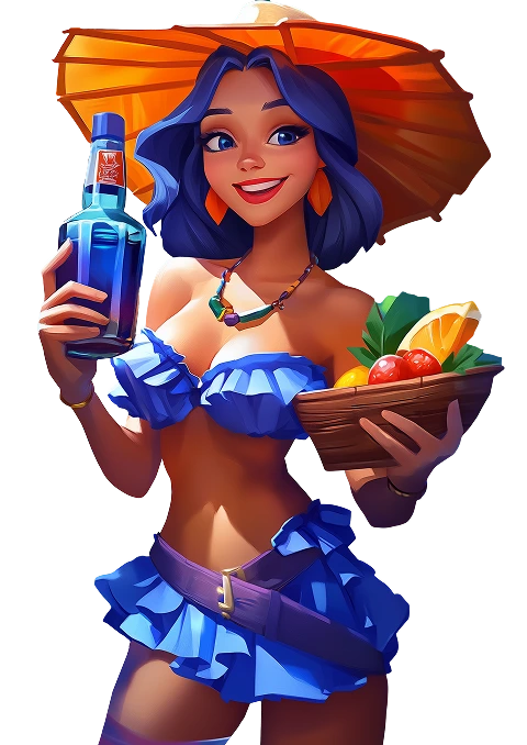 Parkur Vodka - главный персонаж игрового автомата